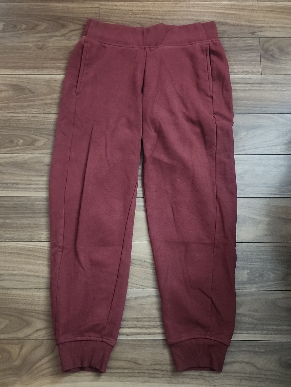 3/$15🔥 Casual Jogger Pants in Dusty Red Burgundy